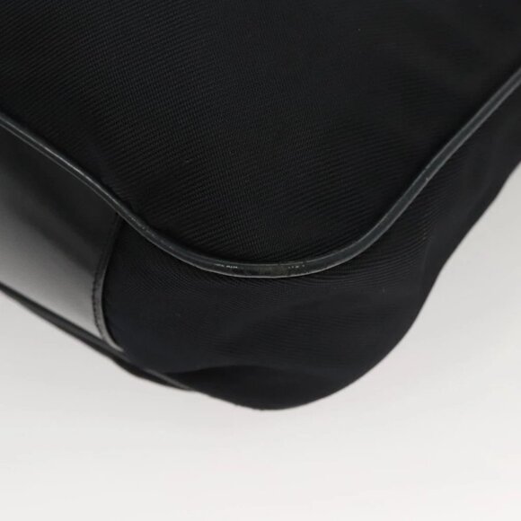 GUCCI Bamboo Hand Bag Canvas 2way Navy Silver - Picture 7 of 15